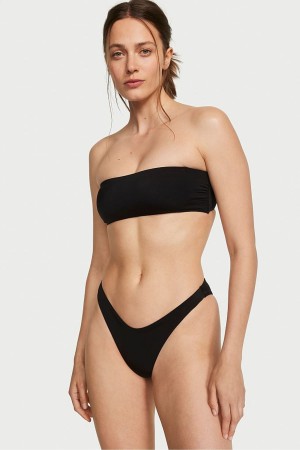 Victoria's Secret Bandeau Swim Bikini Top Zwart | 72468-VWHX