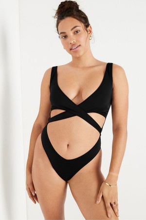 Victoria's Secret Body Wrap Swimsuit Roze | 83912-HWSQ