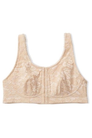 Victoria's Secret Body by Victoria Front Bevestiging Non Wired Post Surgery Bra Champagne Nude | 96853-FRKI