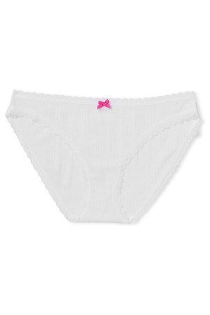 Victoria's Secret Body by Victoria Smooth String Knickers Zwart Roze | 59032-CMKW