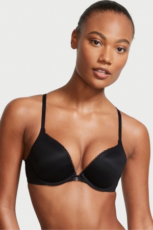 Victoria's Secret Body by Victoria Smooth Push Up Bra Zwart | 35192-PWBY