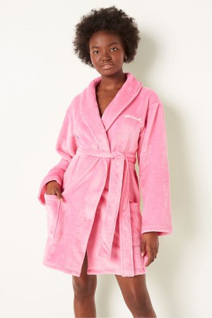 Victoria's Secret Cosy Dressing Gown Roze | 06815-XJGB