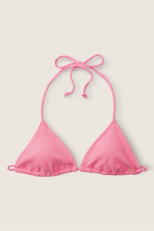 Victoria's Secret Crinkle Bikini Top Roze | 60742-HRND