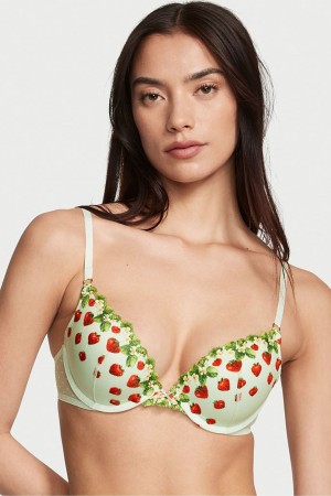 Victoria's Secret Dream Angels Dream Angels Plunge Push Up Bra Groen | 62107-WLOE