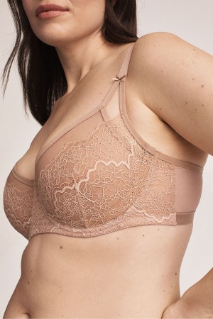 Victoria's Secret Dream Angels Kanten Balcony Minimiser Bra Zwart | 07285-EBPG