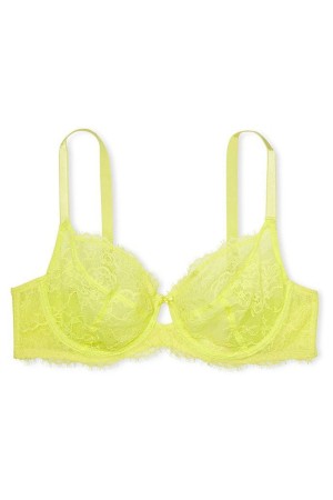 Victoria's Secret Dream Angels Kanten Full Cup Unlined Bra Geel | 35298-XIZF