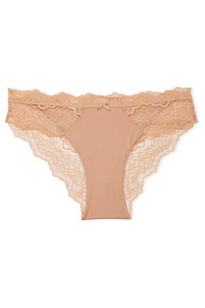 Victoria's Secret Dream Angels Kanten Trim Cheekini Knickers Roze | 63259-WVSB