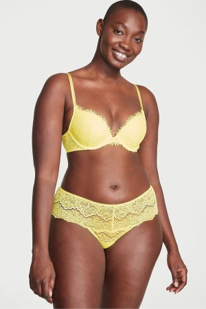 Victoria's Secret Dream Angels Knickers Lime Citron | 53672-CKQP