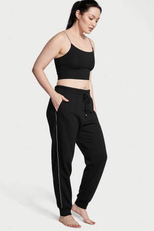 Victoria's Secret Fleece Jogger Zwart | 63425-VPKR