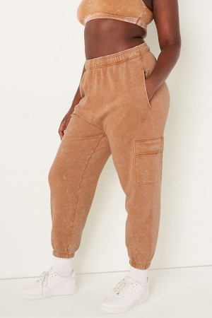 Victoria's Secret Fleece Lounge Jogger Bruin | 73480-TMOK