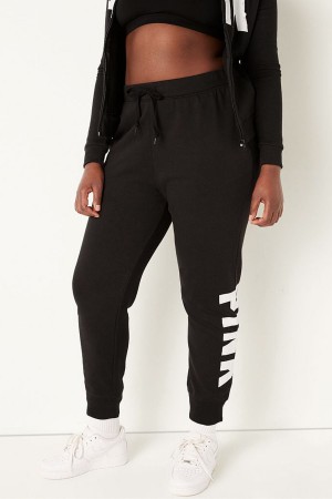 Victoria's Secret Fleece Lounge Jogger Zwart | 87962-FGUL