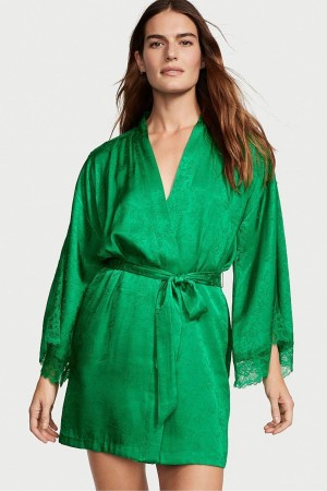 Victoria's Secret Kanten Inset Robe Zwart | 59821-DBCW