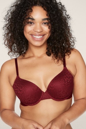 Victoria's Secret Kanten Lightly Gevoerde T-Shirt Bra Blauw | 42671-MUFI