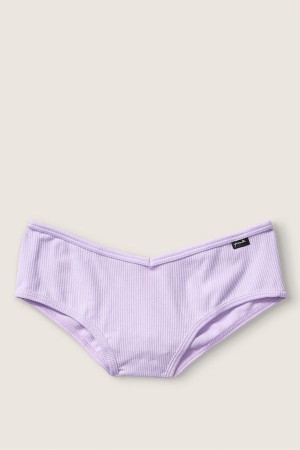 Victoria's Secret Katoenen Cheeky Knickers Paars | 91423-AHJD