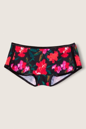 Victoria's Secret Katoenen Kort Knicker Dahlia Script Logo | 16027-BPJG