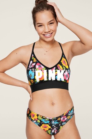 Victoria's Secret Lightly Gevoerde Low Impact Sports Bra Neon Bubble Empower Each Other | 52318-QFMP