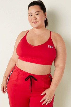 Victoria's Secret Lightly Gevoerde Low Impact Sports Bra Rood | 29501-TSJF