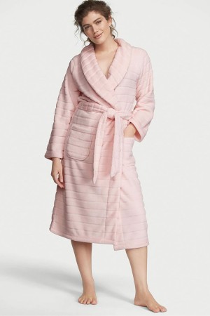 Victoria's Secret Long Cosy Robe Roze | 96842-SIZC