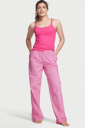 Victoria's Secret Long Pyjamas Blauw | 74360-RFTU