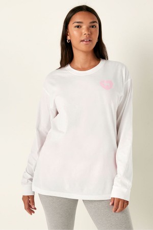 Victoria's Secret Long Sleeve T-Shirt Groen | 51730-GRBP