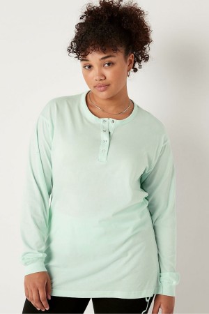 Victoria's Secret Long Sleeve T-Shirt Zwart | 71365-KGBY