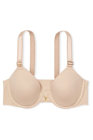 Victoria's Secret Love Cloud Front Bevestiging Lightly Gevoerde Full Coverage Bra Zwart | 78569-LBDX