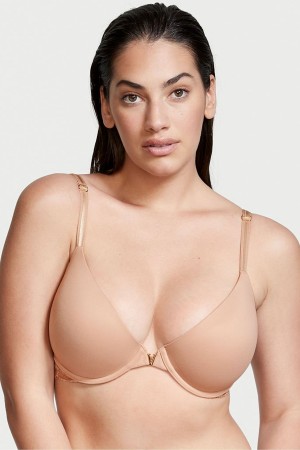 Victoria's Secret Love Cloud Front Bevestiging Lightly Gevoerde Full Coverage Bra Zwart | 24783-YDSE