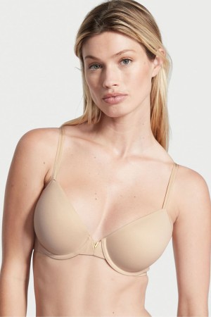 Victoria's Secret Love Cloud Smooth Bra Champagne Nude | 01653-VXLW