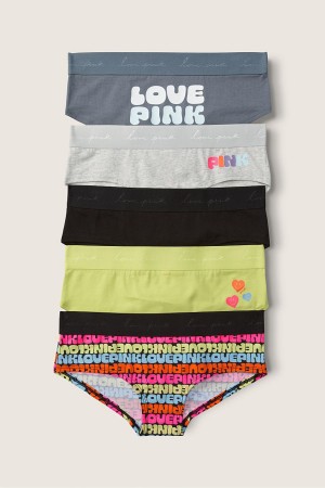 Victoria's Secret Multipack Hipster Knickers Wit | 12895-WQHU