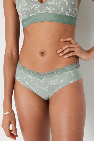 Victoria's Secret No-Show No Show Cheeky Knickers Groen | 61293-FJOH