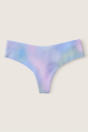 Victoria's Secret No-Show No Show String Knickers Blauw | 46280-ENYD