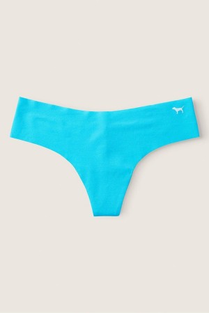 Victoria's Secret No-Show No Show String Knickers Blauw | 09218-LFOZ