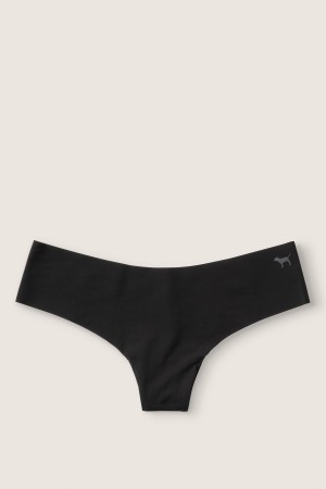 Victoria's Secret No-Show No Show String Knickers Zwart | 24163-OQGA