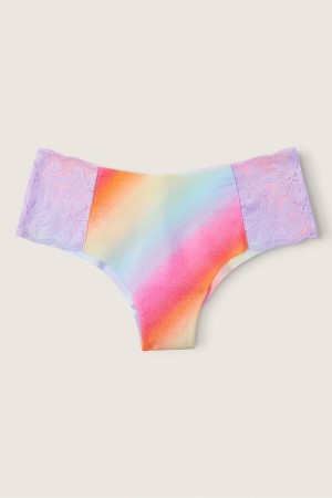 Victoria's Secret No Show Cheeky Knickers Roze Gekleurd | 54189-KLUT