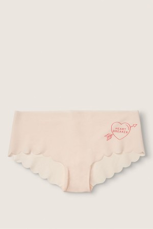 Victoria's Secret No Show Hipster Knickers Beige | 37964-FOWQ