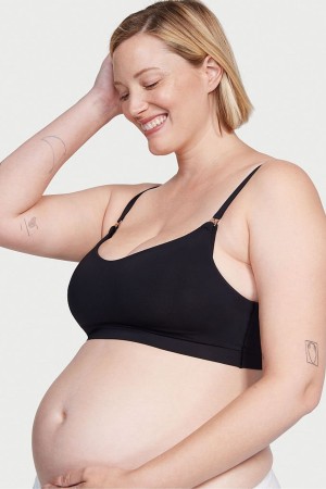 Victoria's Secret Non Wired Nursing Bra Zwart | 27956-WCOS