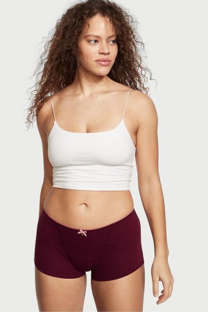 Victoria's Secret Period Pants Period Kort Knickers Rood | 31470-KWOR