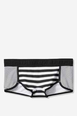 Victoria's Secret Ruched Front Bikini Bottoms Zwart | 84307-LDVC