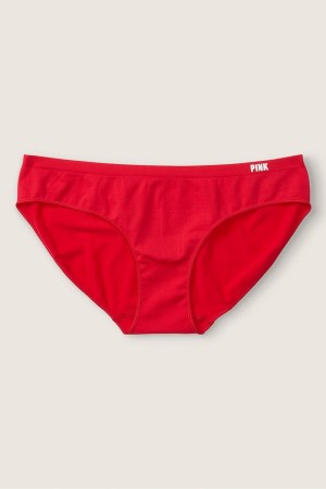 Victoria's Secret Seamless Bikini Knickers Rood Rood | 05643-FZTA