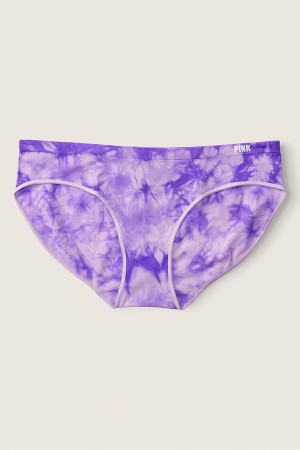 Victoria's Secret Seamless Bikini Knicker Misty Lilac Tie Dye | 52807-ZKHP