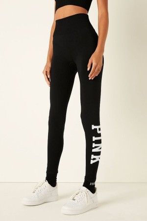 Victoria's Secret Seamless High Taille Full Length Workout Legging Zwart | 46198-DZUW