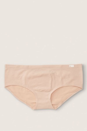 Victoria's Secret Seamless Hipster Knickers Beige | 24965-PBMS