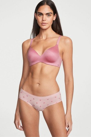 Victoria's Secret Seamless Kort Knickers Wit | 05928-HNDV