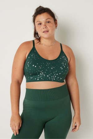 Victoria's Secret Seamless Seamless Lightly Gevoerde Low Impact Sports Bra Lichtblauw | 02956-JICV