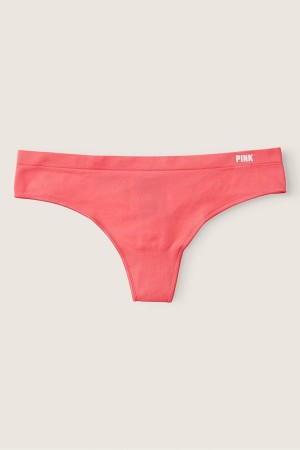 Victoria's Secret Seamless String Knickers Roze | 24193-UKYP