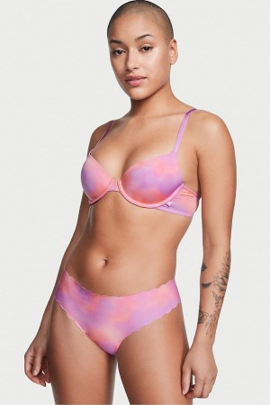 Victoria's Secret Sexy Illusions by Victorias Secret No Show String Knickers Roze | 82641-XJBQ