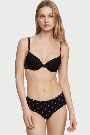 Victoria's Secret Sexy Illusions by Victorias Secret No Show Cheeky Knickers Blauw | 96205-QZYU