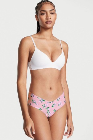 Victoria's Secret Sexy Illusions by Victorias Secret No Show Cheeky Knickers Zwart | 58076-ECAJ