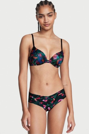 Victoria's Secret Sexy Illusions by Victorias Secret Smooth No Show Hipster Knickers Zwart | 45037-GSIV