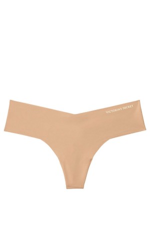 Victoria's Secret Sexy Illusions by Victorias Secret No Show String Knickers Almost Nude | 39827-IFKV